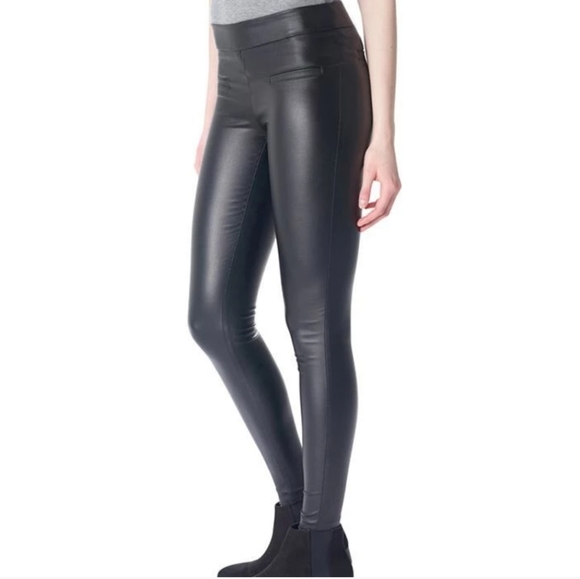 I Love Tyler Madison Pants - Tyler Madison High Waist Mara Waxed Leggings